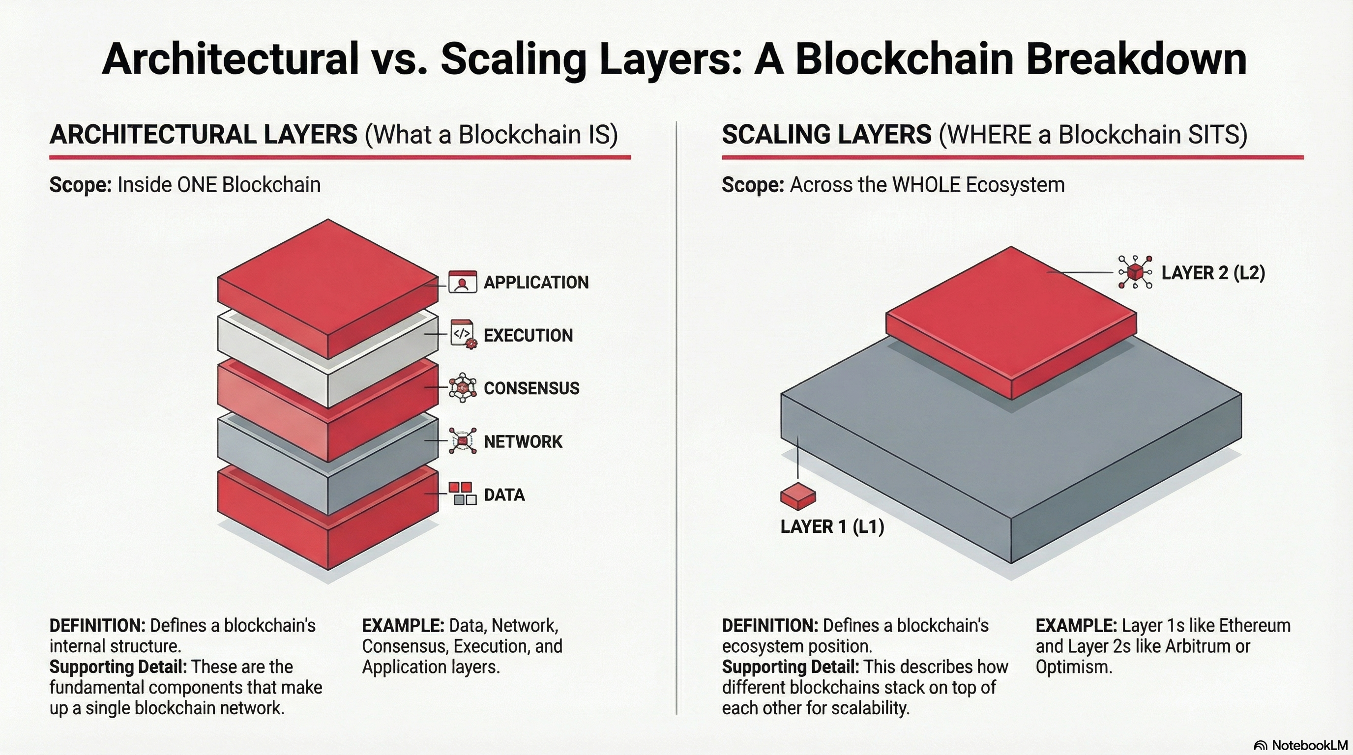 Architecural vs Scaling Layers