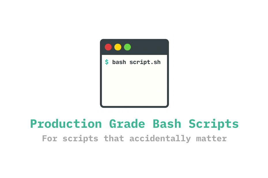 Terminal showing bash script execution